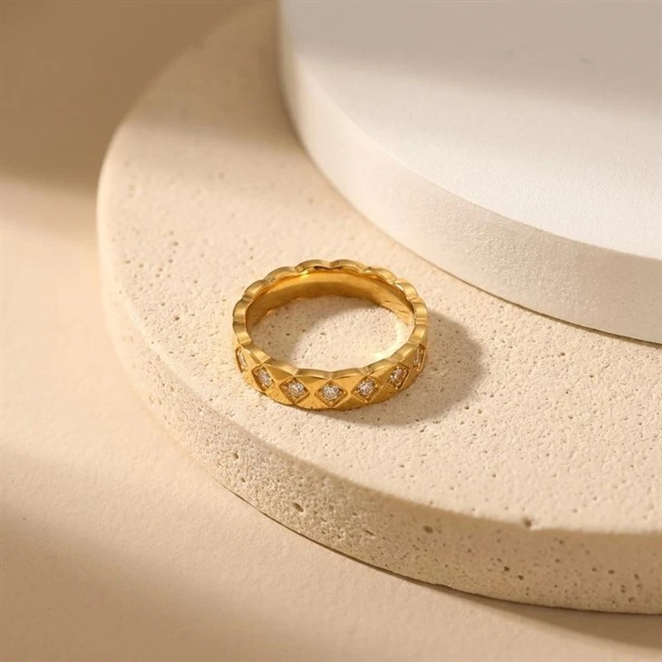 Wavy Open Band Ring high quality