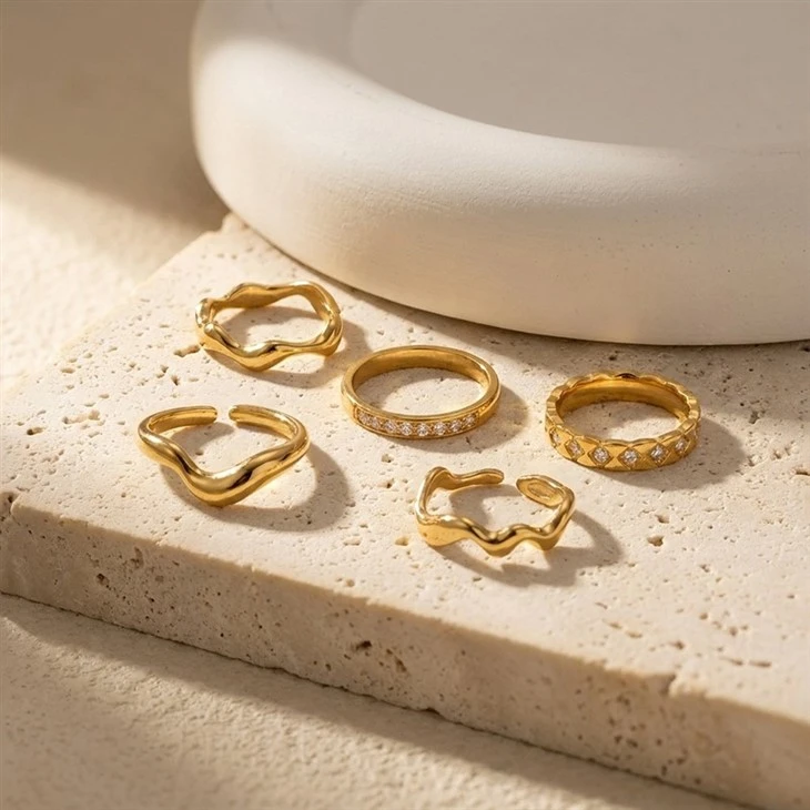 Wavy Open Band Ring suppliers