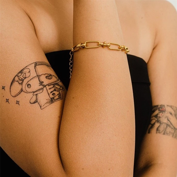Womens Link Chain Bracelet